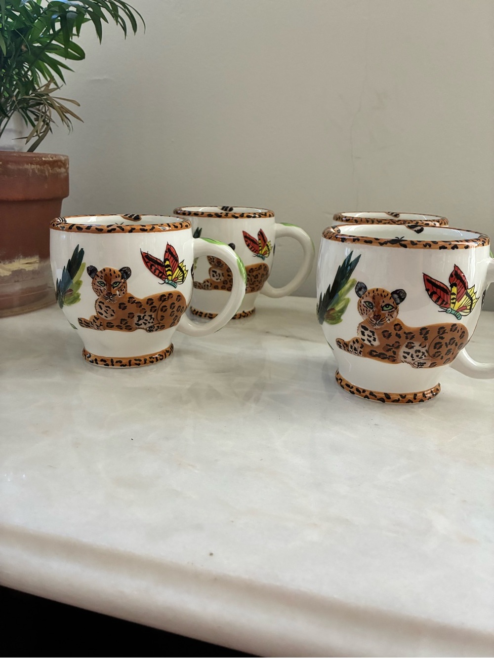 Lynn Chase Jungle Jubilee mugs
